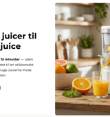 Juicepresser -  genopladelig m/USB 