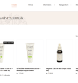 Webshop med mindre varelager og STORT potentiale sælges	