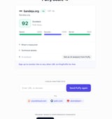 SaaS uptime monitoring service med betalende kunder