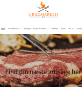 Grillmarked.dk - shopify online butik + varerlager sælges
