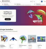 Etableret nichewebshop med drager og dokumenteret omsætning