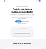 Mac-dikteringsproduktet hiSpoke sælges med website, brand og software