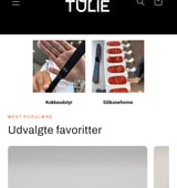 Komplet e-commerce brand med webshop, domæner og lager – OUITULIE.dk & .com