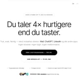 HeyEmma app - 306 brugere og 240.000 kr indtjening på 2 måneder. Kun 2 mdr gammel Voice- & AI-assistent app til Mac og Windows. 100% automatiseret og klar til international skalering.