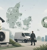 Højtydende, landsdækkende varmepumpevirksomhed med 300 serviceaftaler og flot vækst.