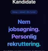 København: Bliv medejer af Kandidate, videojobplatform i HR-tech