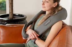 Massagepude med kraftig motor til nakke og ryg