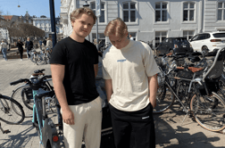 Varelager med tøj
