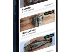 Blue Lobster - App (kildekoder) til salg af frisk fisk via app-system
