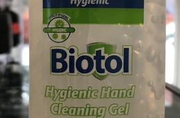 Salg af varelager af håndsprit 