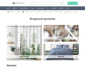 Etableret bolig- & interiørwebshop med stort vækstpotentiale