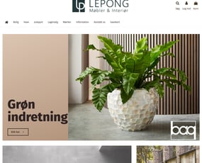Bolig og have webshop med dropshipping og mindre varelager