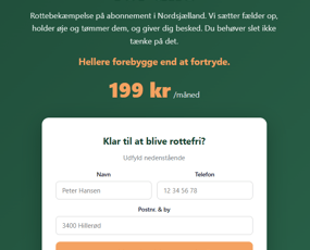 Abonnementsvirksomhed - Rottefænger