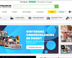 Webshop med herre armbåndsure, VIGA trælegetøj og gadget - Omsætning i 2021 på 700.000 kr.