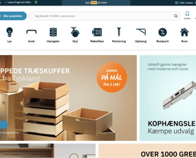 Etableret webshop i markant vækst inden for beslag og hardware søger ny ejer til hurtig overtagelse.