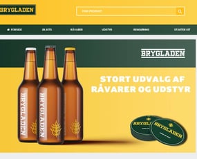 Danmarks ældste webshop med udstyr og råvare til ølbrygning