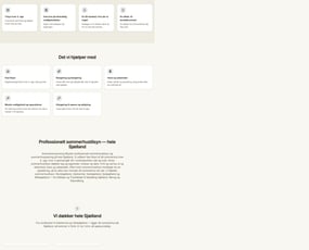 Nøglefærdigt sommerhusservice-koncept – klar til lancering