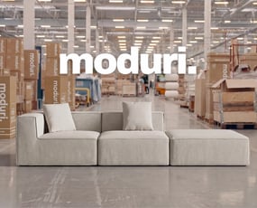 Award Winning Sofa Brand m. 2,1 mio. kr i omsætning på 1 år - Overskud før skat DKK 400.000 - www.ModuriHome.com