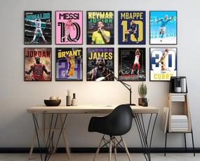 Etableret plakatwebshop med bredt kundegrundlag og 5.000+ designs