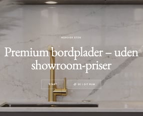 Unique sten bordplader webshop