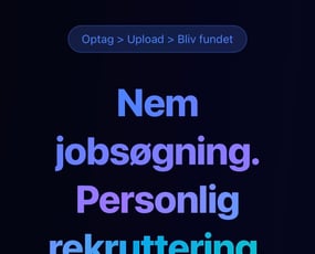 København: Bliv medejer af Kandidate, videojobplatform i HR-tech