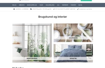 Etableret bolig- & interiørwebshop med stort vækstpotentiale