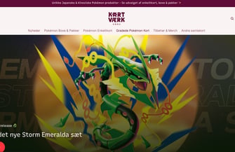 Pokémon & TCG Webshop