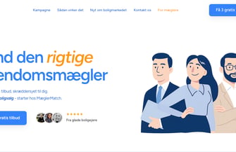 MæglerMatch – Digital platform for boligsælgere klar til overtagelse