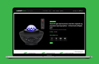 Dealsite med stort dansk varelager, kunder og aktiv målrettet SEO-ranking som bliver bedre og bedre