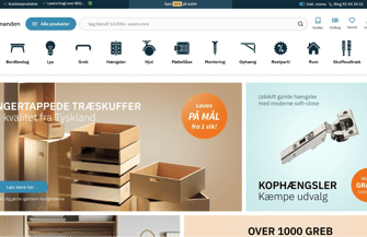 Etableret webshop i markant vækst inden for beslag og hardware søger ny ejer til hurtig overtagelse.