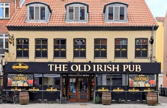 Irish pub - overdrages - Ingen nøglepenge