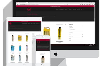 Salg af funktionsdygtig webshop med flot design