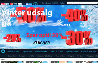 Gave & Gadget shop - seo optimeret