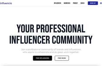 Unik og skalérbar influencer platform til salg