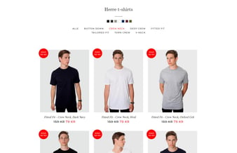 Velfungerende webshop koncept med vækstpotentiale