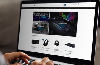 Gaming webshop med tilhørende lager sælges! - Kendte mærker