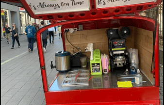 Bubble tea vogn