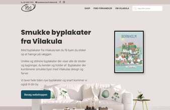 Byplakat-brand inkl. 2 webshops og lager sælges