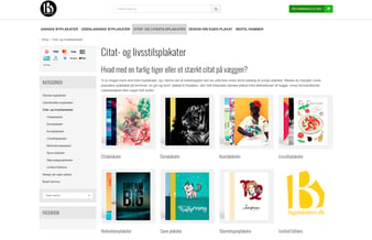 Køb byplakaten.dk inkl. 2000+ unikke designs! - Omsætning +200.000 kr. - Dropshipping