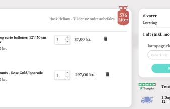 Webshop med stort vækstpotentiale