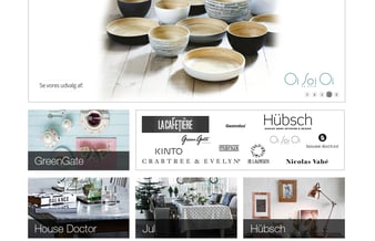 Webshop med interiør eller anden branche