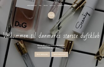 Parfume på abonnement med aktive 2000+ medlemmer