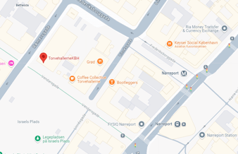 TO RESTAURANTER VED NØRREPORT