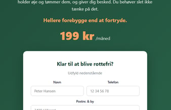 Abonnementsvirksomhed - Rottefænger