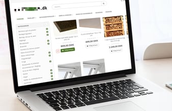 NY PRIS!!! Aktiv web-trælast og hegnsshop med masser af potentiale 3000 ordre siden 2009