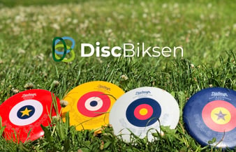 Discgolf Webshop - Fuldt fungerende hjemmeside med betalingløsning og lille lager - Til salg