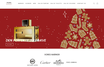 Køreklar Parfume webshop Purescent.dk - med dropshipping leverandør!