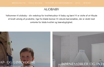 Dropshipping butik med salg af kvalitetsbaby-børne udstyr