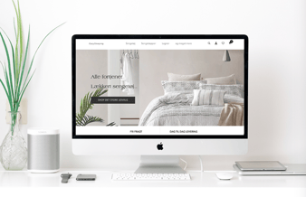 KØREKLAR Webshop der sælger sengetøj, sengetæpper mv. med leverandørunivers i EU