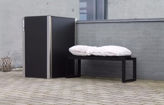 Kendt fra Idé Nyt! Verdens mest elegante skraldespandsskjuler inkl. webshop. 